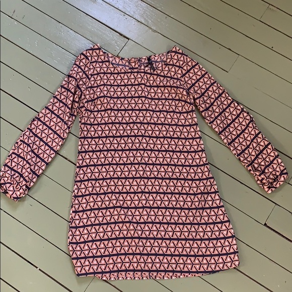 blue & orange dress - Picture 1 of 2